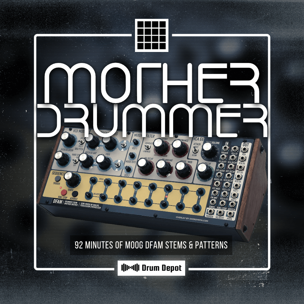 Drum Depot - The Motherdrummer [92 minutes of Moog DFAM]